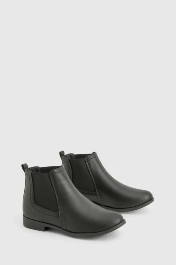 boohoo Flat Chelsea Boots | Women Shirts | Foundation