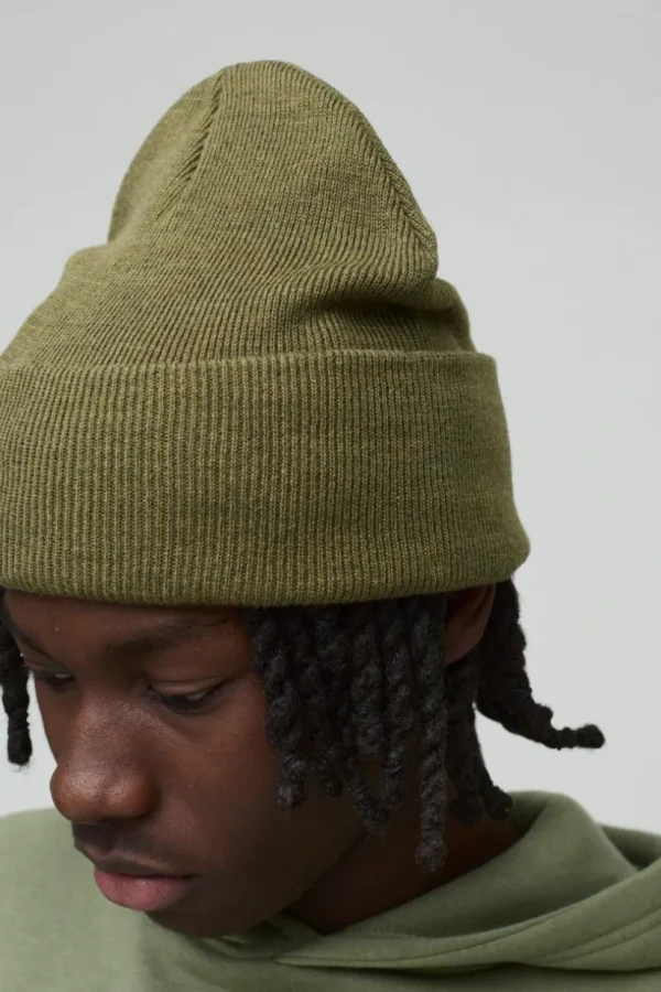 boohooMAN Flat Knit Classic Beanie | Hats & Caps