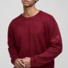 boohooMAN Fluffy Knit Crew Neck Oversized Jumper | Knitwear | Going Out Knitwear