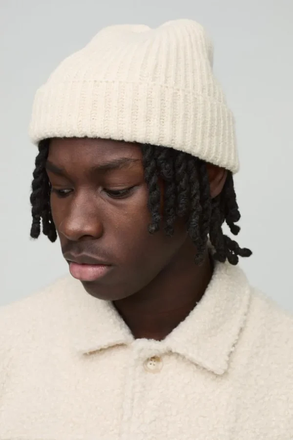 boohooMAN Fluffy Yarn Beanie | Hats & Caps