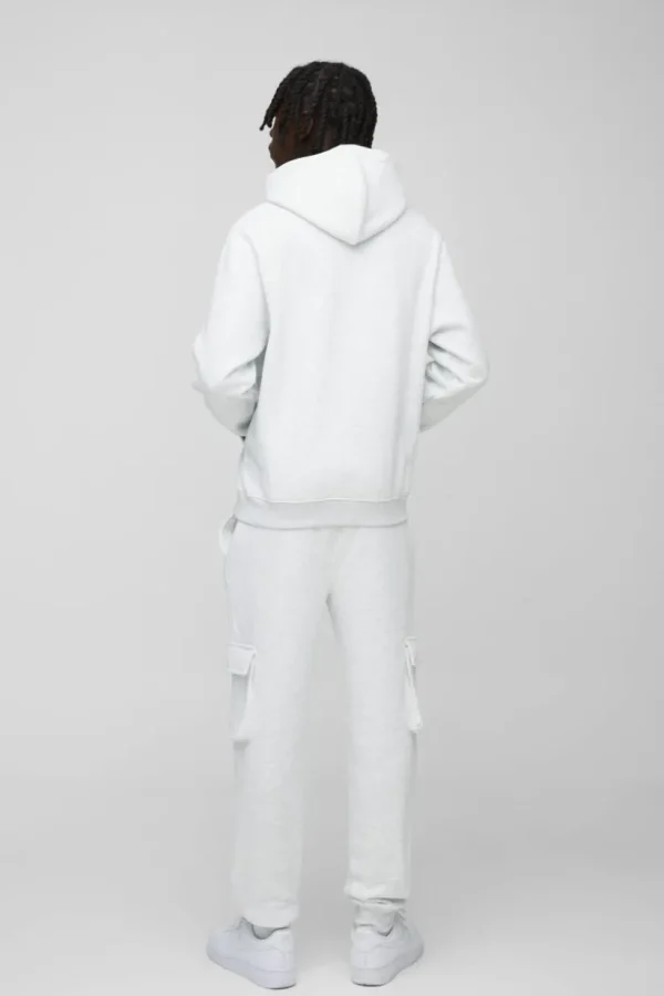 boohooMAN 330GSM Basic Over The Head Hoodie | Basics - Elevated