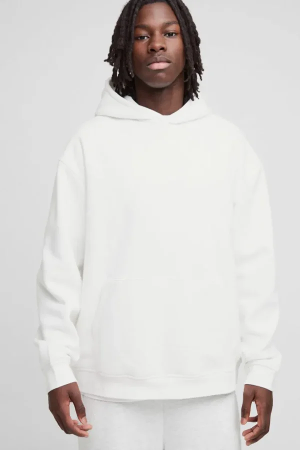 boohooMAN 330GSM Basic Oversized Over The Head Hoodie | Basics - Elevated | Hoodies & Sweats