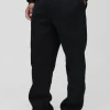 boohooMAN 330GSM Basic Straight Leg Jogger | Trousers | Joggers