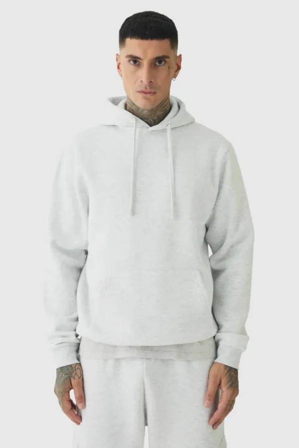 boohooMAN 330GSM Tall Regular Fit Hoodie in | Hoodies & Sweats