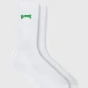 boohooMAN Homme Embroidered Sports Socks | Underwear & Socks | Underwear & Socks