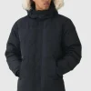 boohooMAN Hooded Puffer With Removeable Faux Fur Trim In | Man | Coats & Jackets