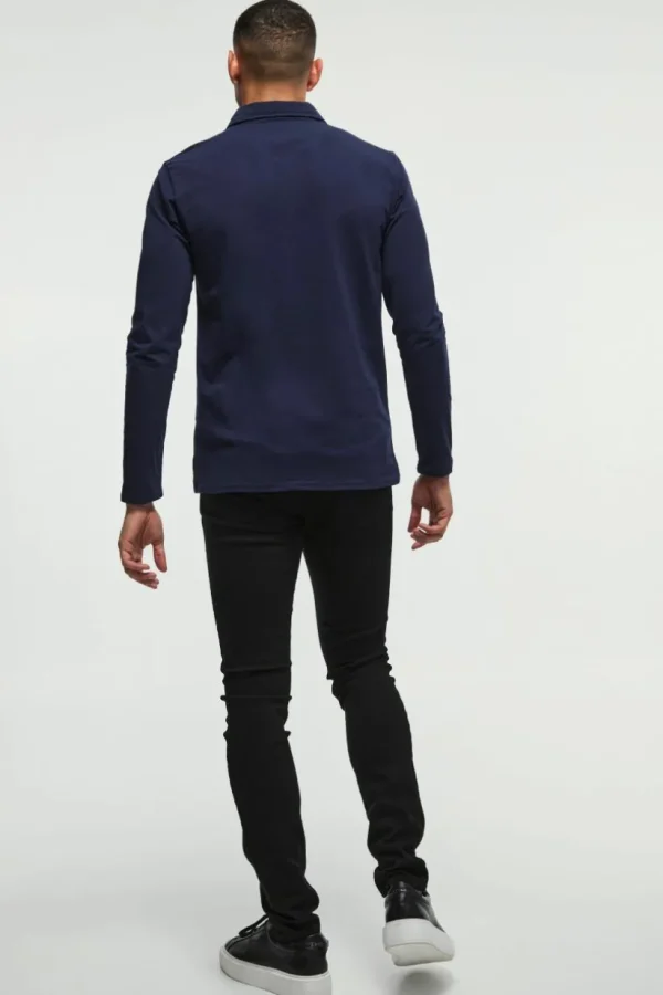 boohooMAN Long Sleeve Slim Fit Jersey Shirt | Shirts | Going Out Shirts