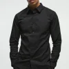 boohooMAN Long Sleeve Slim Shirt | Going Out | Shirts