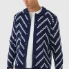 boohooMAN Long Sleeve Stripe Knit Shirt | Shirts | Going Out Shirts