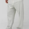 boohooMAN Loose Fit Drop Crotch Loopback Jogger | Joggers