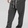 boohooMAN Loose Fit Drop Crotch Loopback Jogger | Joggers