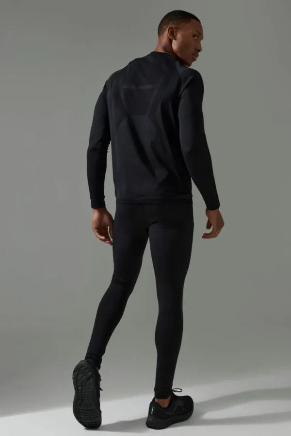 boohooMAN Man Active 2 Pack Base Layer Legging | Gym Joggers | Trousers