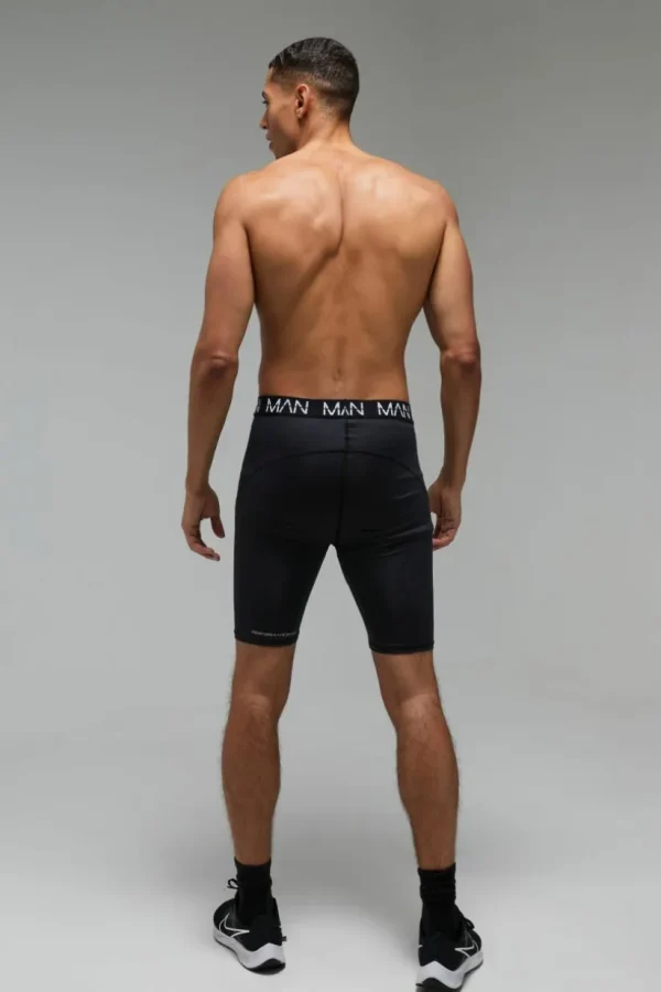 boohooMAN Man Active Base Layer 7inch Short | Shorts | Gym Shorts