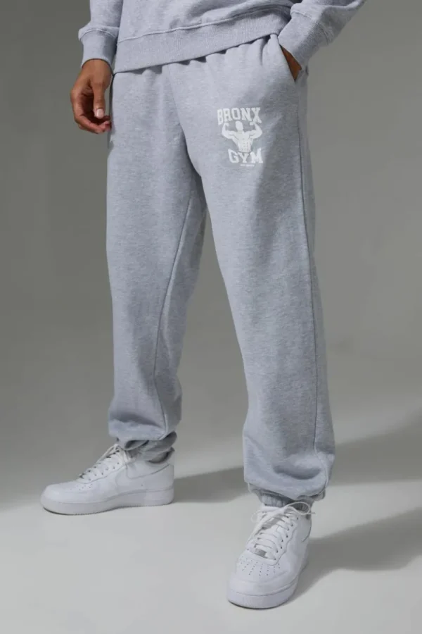 boohooMAN Man Active Bronx Gym Oversized Joggers | Gym Joggers