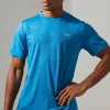 boohooMAN Man Active Geo Jacquard Regular Fit T-shirt | Gym T-Shirts & Vests | Gym Clothes