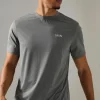 boohooMAN Man Active Grid T-shirt | Gym T-Shirts & Vests | Gym Clothes