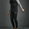 boohooMAN Man Active Gym Funnel Neck Tracksuit | Gym Tracksuits