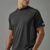 boohooMAN Man Active Gym Lightweight T Shirt | Gym T-Shirts & Vests | Gym Clothes