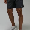 boohooMAN Man Active 7inch Perforated Grid Short | Gym Shorts | Gym Clothes