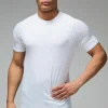 boohooMAN Man Active Lightweight Essentials Gym Regular Fit Raglan T-shirt | Gym Essentials | Gym T-Shirts & Vests