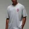 boohooMAN Man Active New York Athletics Man Oversized T-shirt | Gym T-Shirts & Vests | Gym Clothes