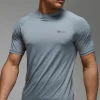 boohooMAN Man Active Performance Regular Fit Raglan T-shirt | Gym T-Shirts & Vests | Gym Clothes