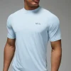 boohooMAN Man Active Performance Regular Fit Raglan T-shirt | Gym T-Shirts & Vests | Gym Clothes