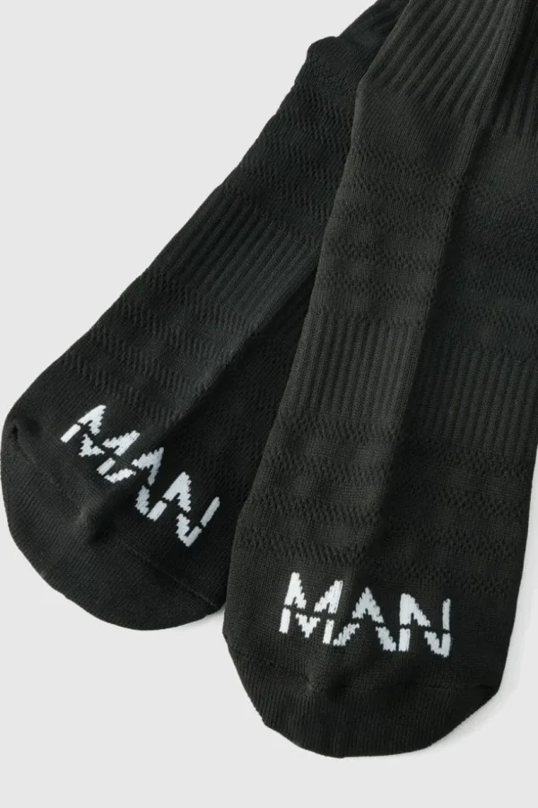 boohooMAN Man Active Performance Trail Ankle Sock | Gym Clothes