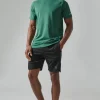 boohooMAN Man Active Performance T-shirt & Short Set | Gym Tracksuits