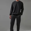 boohooMAN Man Active Pro Sweatshirt And Cuffed Jogger Tracksuit | Gym Tracksuits | Gym Clothes