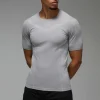 boohooMAN Man Active Seamless Muscle Fit T-shirt | Gym T-Shirts & Vests | Gym Clothes