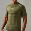 boohooMAN Man Active Seamless Muscle Fit T-shirt | Gym T-Shirts & Vests | Gym Clothes