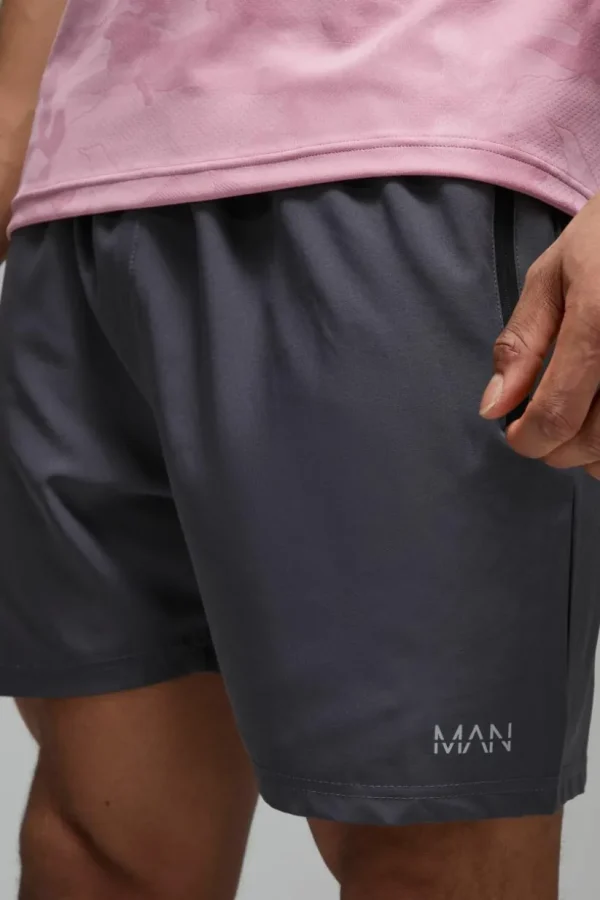 boohooMAN Man Active Stretch Woven 5inch Short | Gym Essentials | Gym Shorts