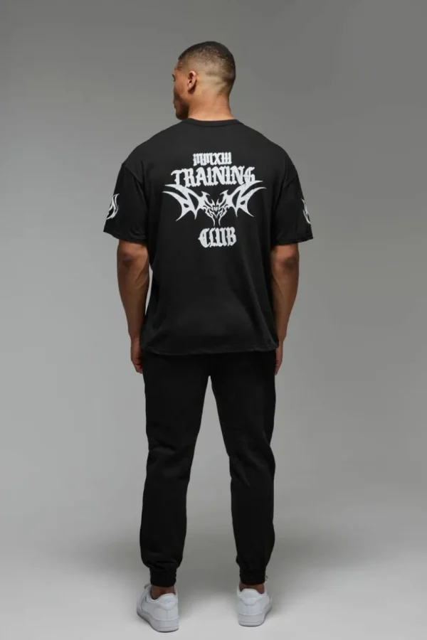 boohooMAN Man Active Training Club Regular Fit Jogger | Gym Joggers | Gym Clothes