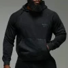 boohooMAN Man Active Training Dept. Boxy Washed Hoodie | Training Dept | Gym Hoodies