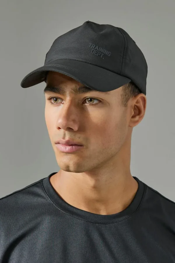 boohooMAN Man Active Training Dept Ripstop Baseball Cap | Training Dept | Gym Clothes