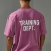 boohooMAN Man Active Training Dept Oversized T-shirt | Gym T-Shirts & Vests