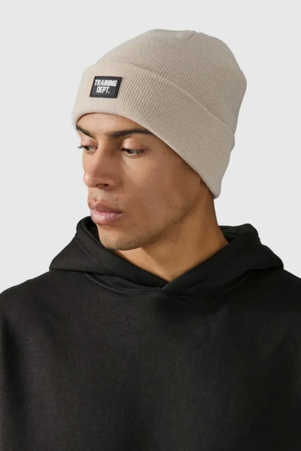 boohooMAN Man Active Training Dept Beanie | Training Dept