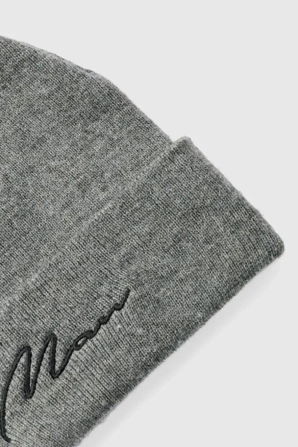 boohooMAN Man Signature Bobble Beanie | Hats & Caps