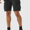 boohooMAN Man Signature Loose Fit Mid Length Cargo Short | Shorts