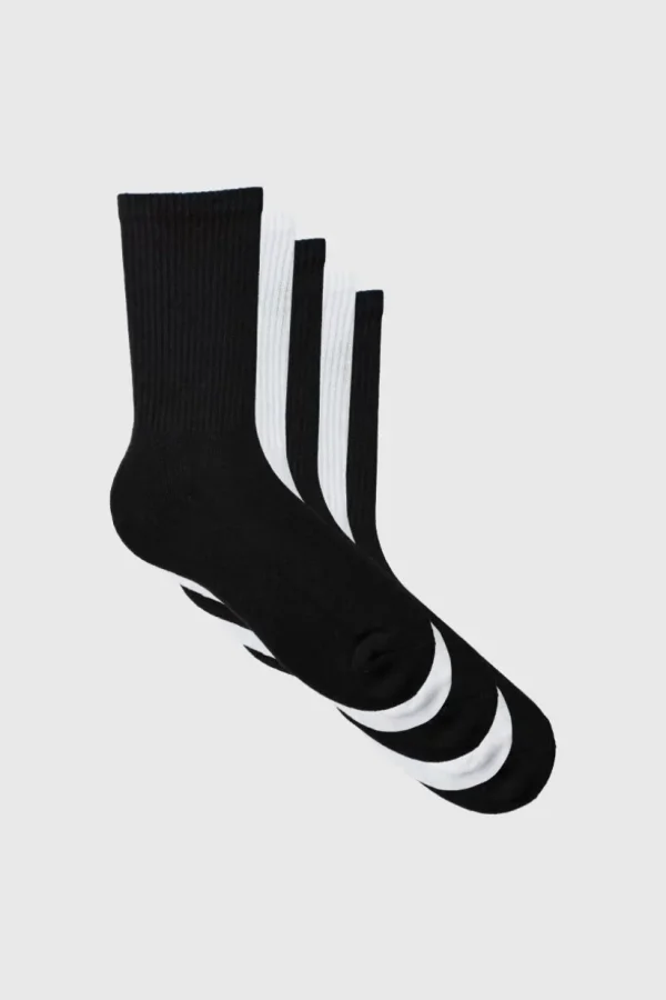 boohooMAN 5 Mix Plain Sport Socks | Underwear & Socks | Underwear & Socks