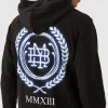 boohooMAN MMXIII Crest Graphic Zip Through Hoodie | Hoodies & Sweats