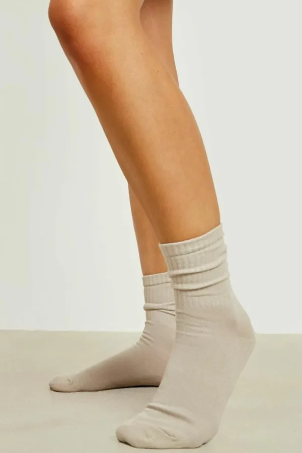 boohoo Nude Tonal 3 Pack Socks | Women Shirts | Foundation