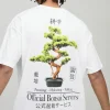 boohooMAN Oversized Bonsai Tree Graphic T-Shirt | Hoodies & Sweats | T-Shirts