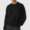 boohooMAN Oversized Boxy Brushed Knitted Jumper | Knitwear | Going Out Knitwear