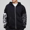 boohooMAN Oversized Boxy Embroidered Hoodie | Hoodies & Sweats