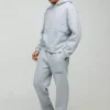 boohooMAN Oversized Boxy Homme Printed Embossed Tracksuit | Tracksuits