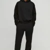 boohooMAN Oversized Boxy Official Embossed Colour Block Hooded Tracksuit | Tracksuits