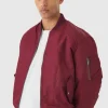 boohooMAN Oversized Boxy Padded Nylon Bomber Jacket In | Man | Coats & Jackets