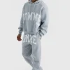 boohooMAN Oversized Boxy Split Hem Homme Tracksuit | Tracksuits